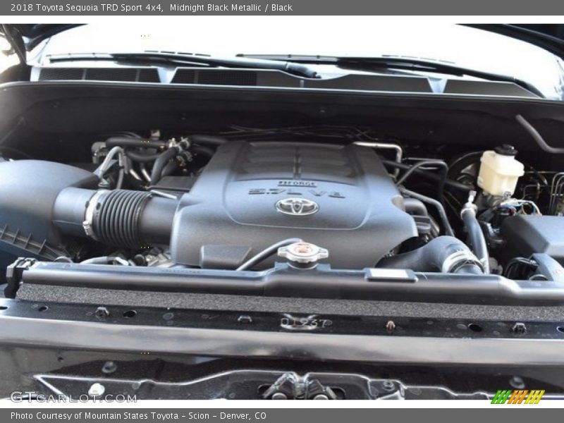 Midnight Black Metallic / Black 2018 Toyota Sequoia TRD Sport 4x4