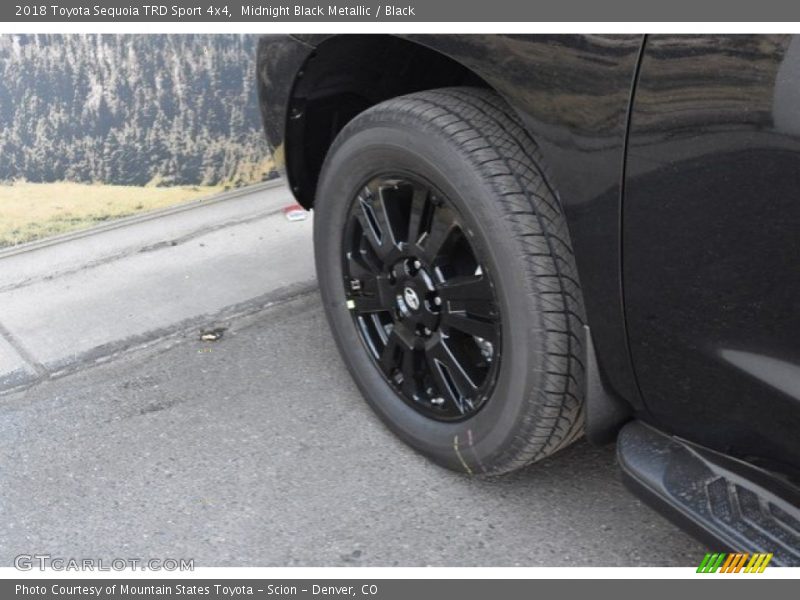 Midnight Black Metallic / Black 2018 Toyota Sequoia TRD Sport 4x4