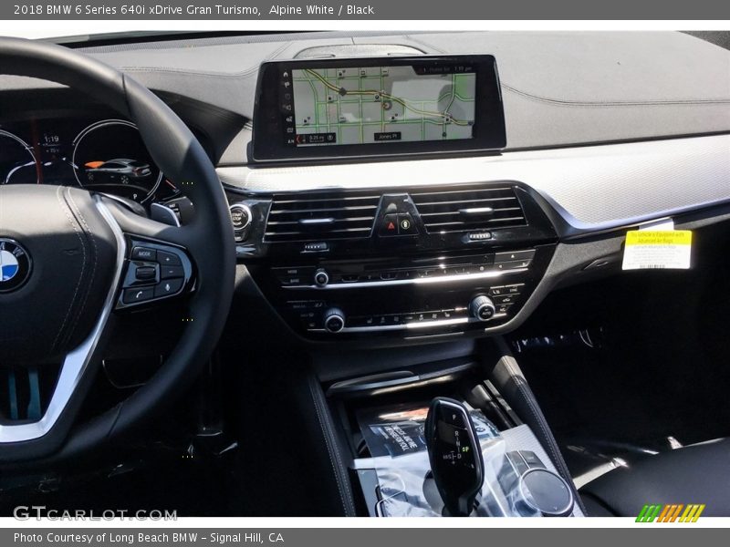 Alpine White / Black 2018 BMW 6 Series 640i xDrive Gran Turismo