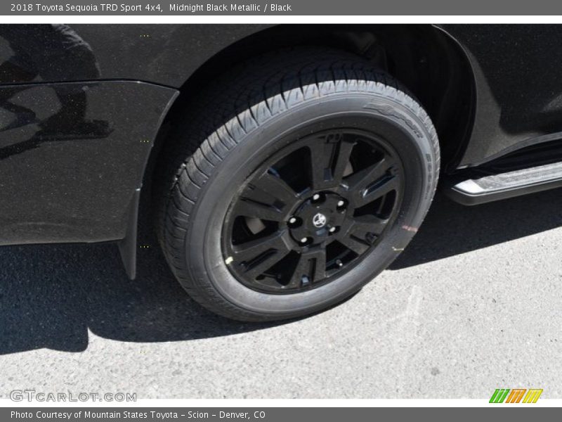 Midnight Black Metallic / Black 2018 Toyota Sequoia TRD Sport 4x4