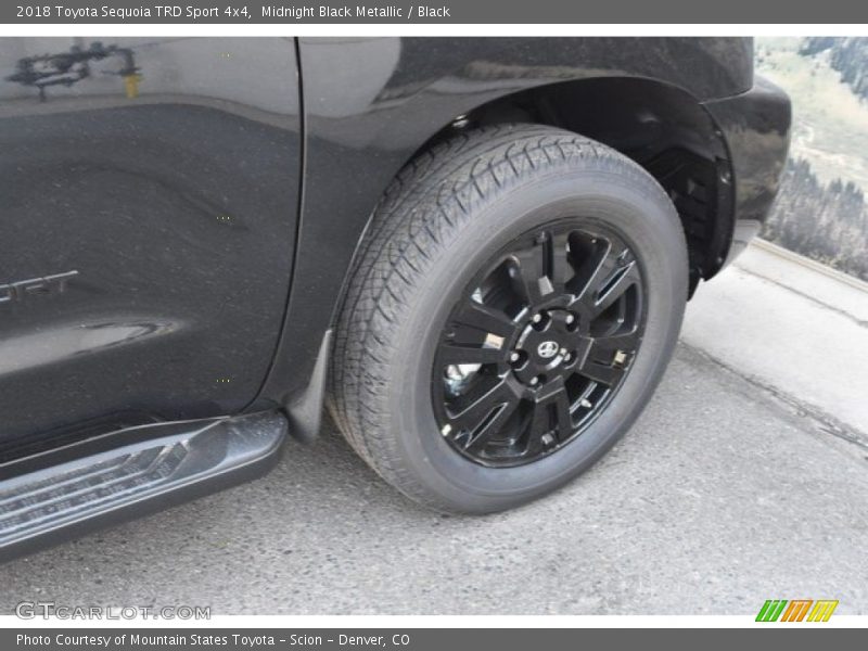 Midnight Black Metallic / Black 2018 Toyota Sequoia TRD Sport 4x4