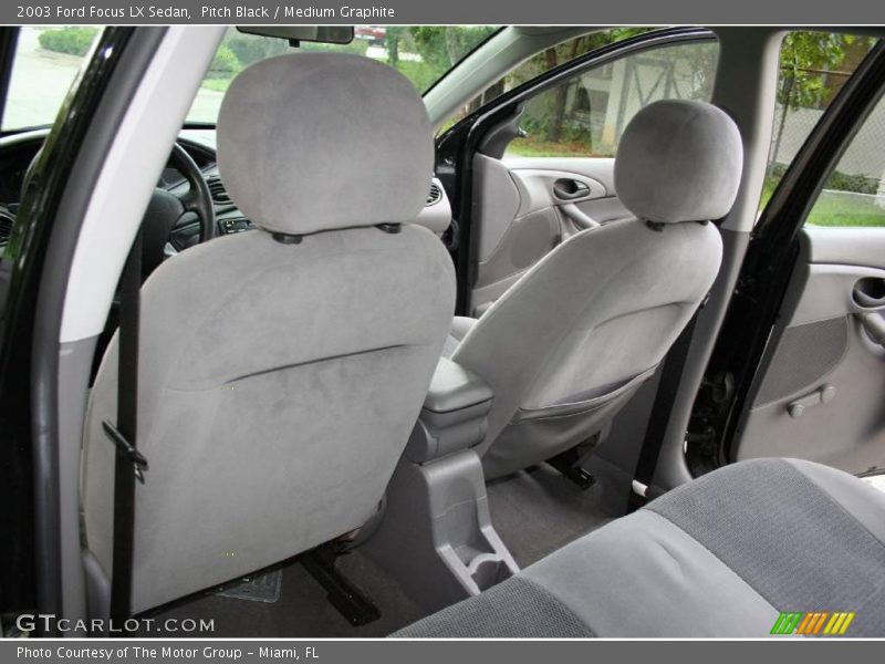 Pitch Black / Medium Graphite 2003 Ford Focus LX Sedan