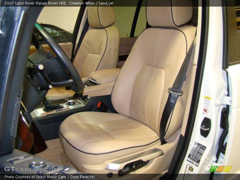 Chawton White / Sand/Jet 2007 Land Rover Range Rover HSE