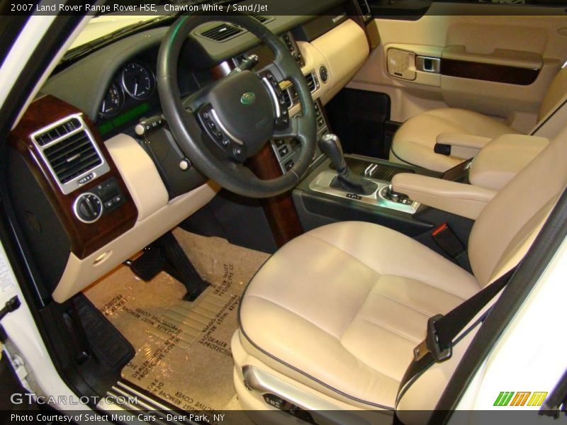 Chawton White / Sand/Jet 2007 Land Rover Range Rover HSE