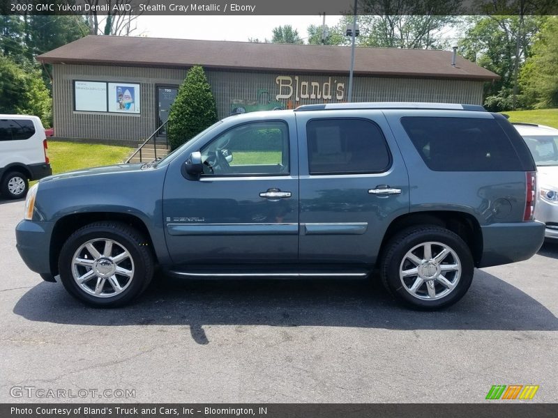 Stealth Gray Metallic / Ebony 2008 GMC Yukon Denali AWD