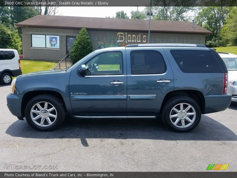 Stealth Gray Metallic / Ebony 2008 GMC Yukon Denali AWD