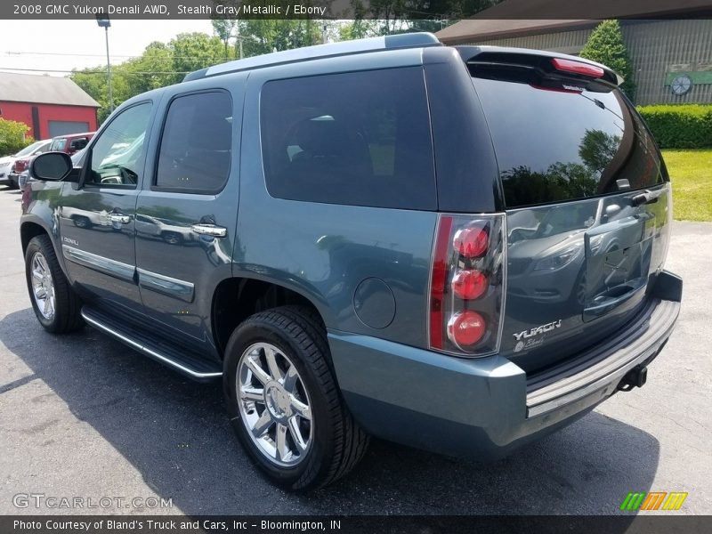 Stealth Gray Metallic / Ebony 2008 GMC Yukon Denali AWD