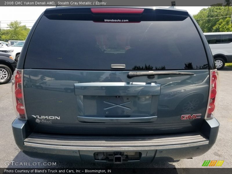 Stealth Gray Metallic / Ebony 2008 GMC Yukon Denali AWD