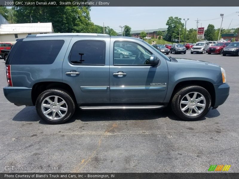 Stealth Gray Metallic / Ebony 2008 GMC Yukon Denali AWD