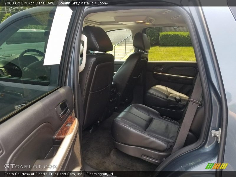 Stealth Gray Metallic / Ebony 2008 GMC Yukon Denali AWD