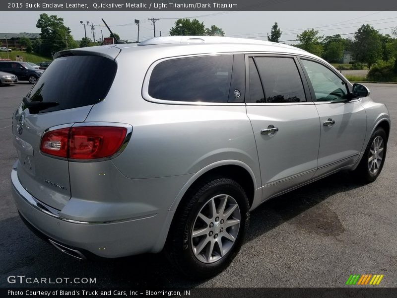 Quicksilver Metallic / Light Titanium/Dark Titanium 2015 Buick Enclave Leather