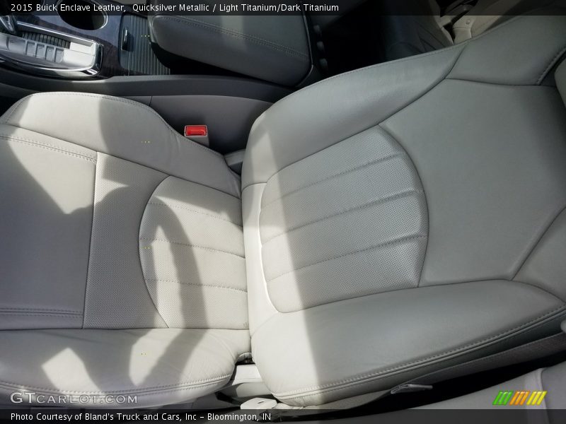 Quicksilver Metallic / Light Titanium/Dark Titanium 2015 Buick Enclave Leather