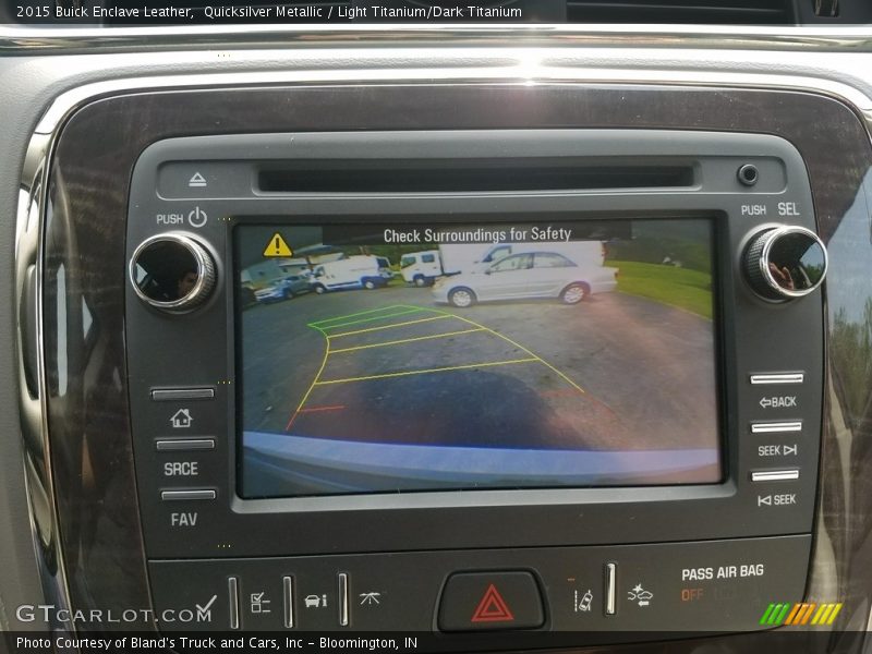 Quicksilver Metallic / Light Titanium/Dark Titanium 2015 Buick Enclave Leather