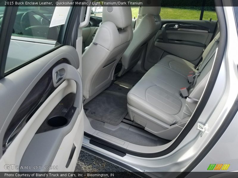 Quicksilver Metallic / Light Titanium/Dark Titanium 2015 Buick Enclave Leather