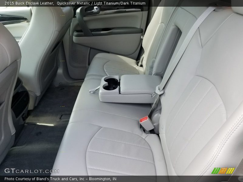 Quicksilver Metallic / Light Titanium/Dark Titanium 2015 Buick Enclave Leather
