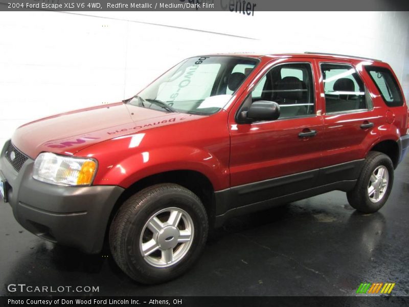 Redfire Metallic / Medium/Dark Flint 2004 Ford Escape XLS V6 4WD