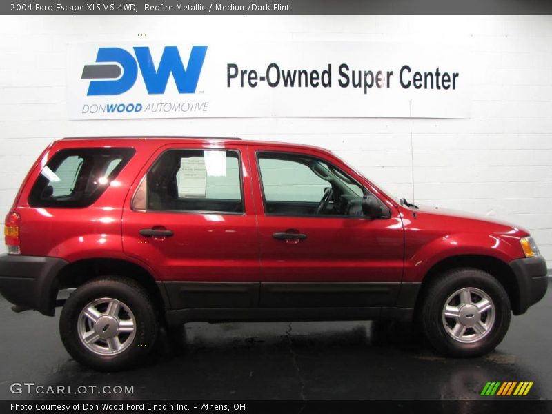 Redfire Metallic / Medium/Dark Flint 2004 Ford Escape XLS V6 4WD