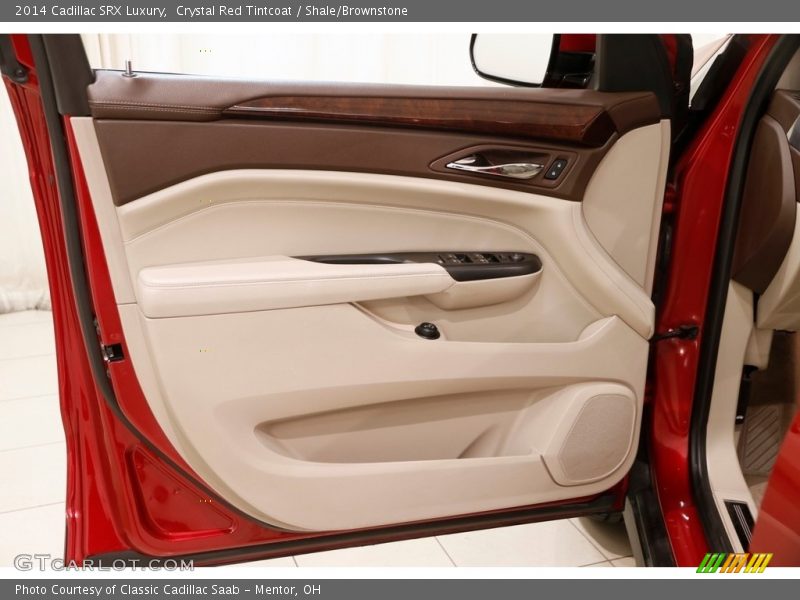 Crystal Red Tintcoat / Shale/Brownstone 2014 Cadillac SRX Luxury