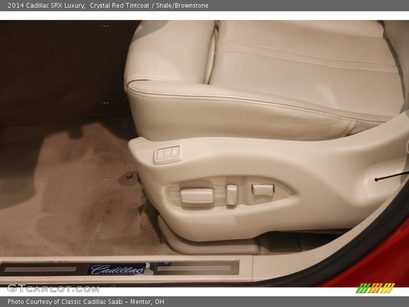 Crystal Red Tintcoat / Shale/Brownstone 2014 Cadillac SRX Luxury