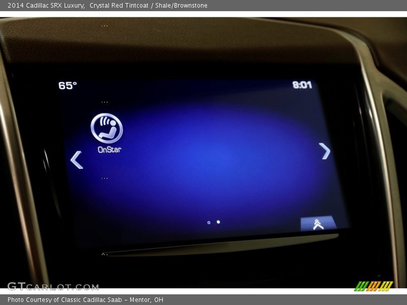 Crystal Red Tintcoat / Shale/Brownstone 2014 Cadillac SRX Luxury