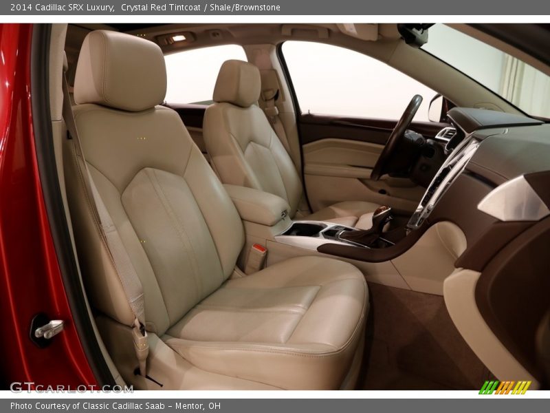Crystal Red Tintcoat / Shale/Brownstone 2014 Cadillac SRX Luxury