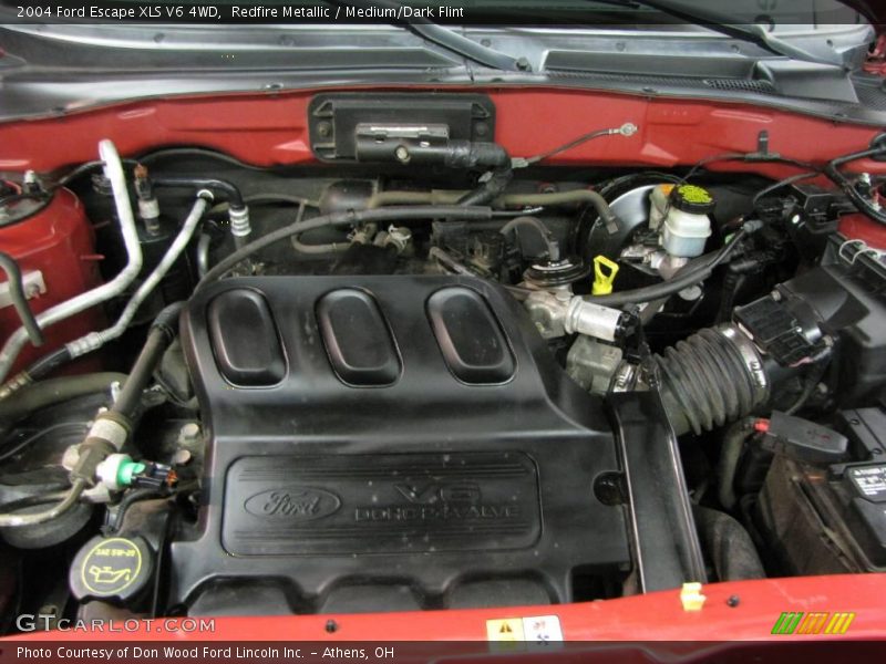 Redfire Metallic / Medium/Dark Flint 2004 Ford Escape XLS V6 4WD