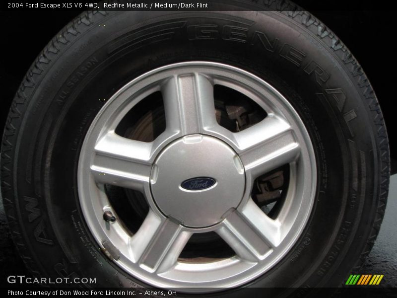Redfire Metallic / Medium/Dark Flint 2004 Ford Escape XLS V6 4WD