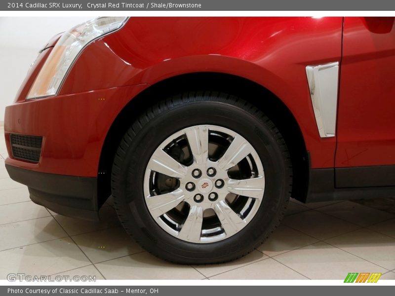 Crystal Red Tintcoat / Shale/Brownstone 2014 Cadillac SRX Luxury