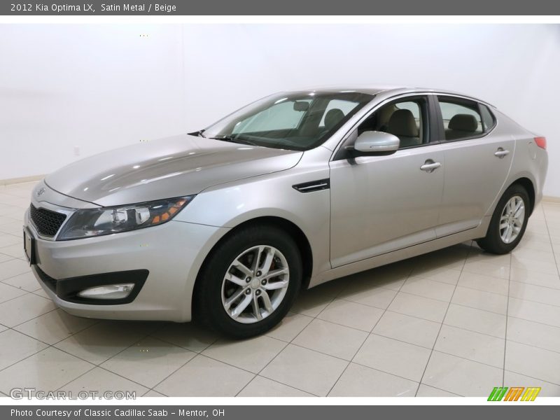 Satin Metal / Beige 2012 Kia Optima LX