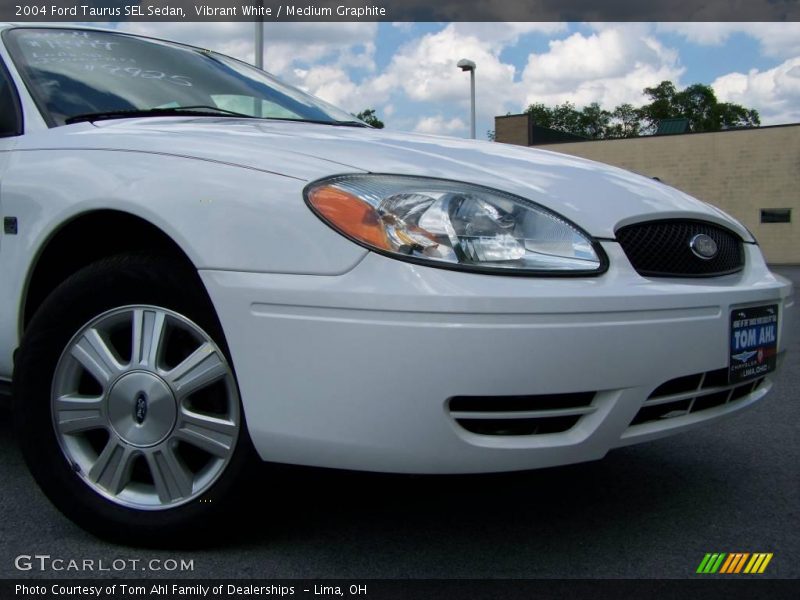 Vibrant White / Medium Graphite 2004 Ford Taurus SEL Sedan