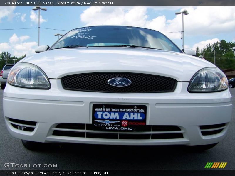 Vibrant White / Medium Graphite 2004 Ford Taurus SEL Sedan