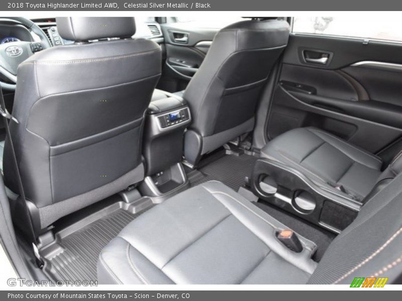 Celestial Silver Metallic / Black 2018 Toyota Highlander Limited AWD