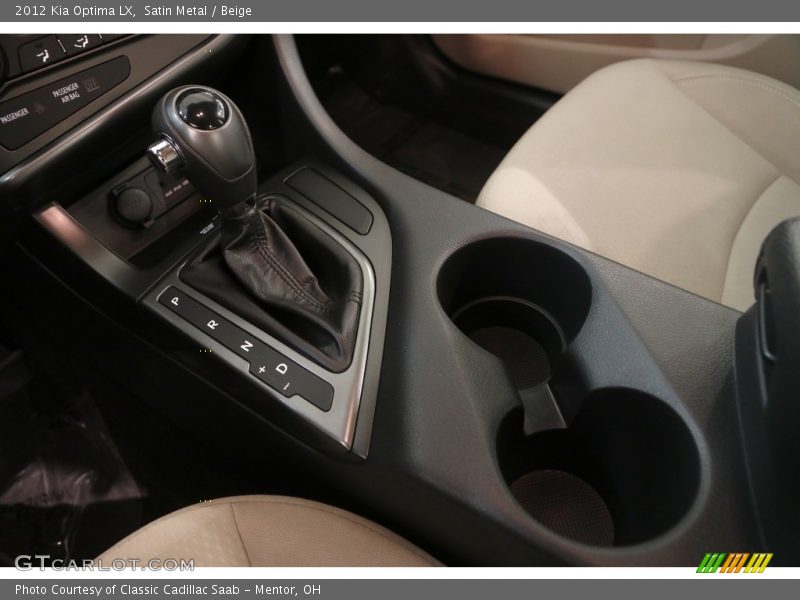 Satin Metal / Beige 2012 Kia Optima LX