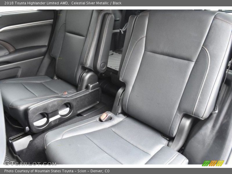 Celestial Silver Metallic / Black 2018 Toyota Highlander Limited AWD