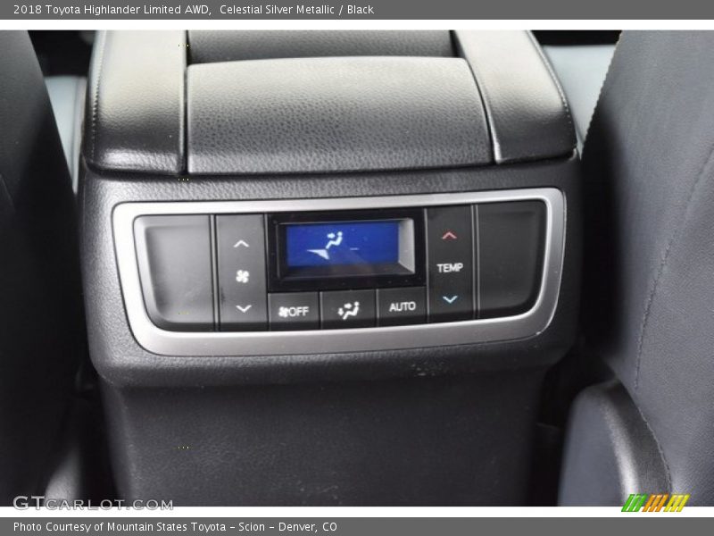 Celestial Silver Metallic / Black 2018 Toyota Highlander Limited AWD