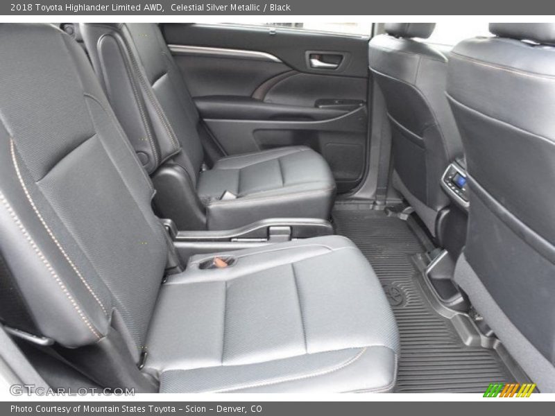 Celestial Silver Metallic / Black 2018 Toyota Highlander Limited AWD