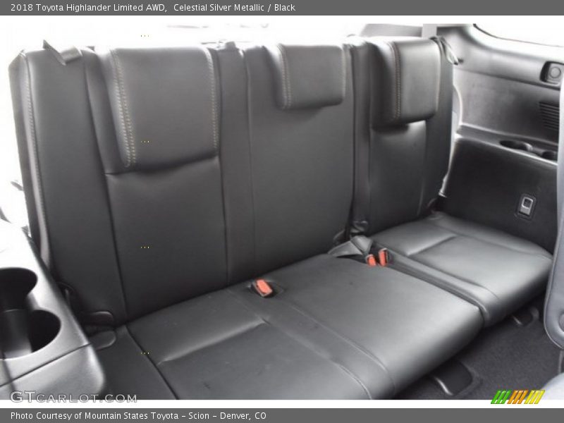 Celestial Silver Metallic / Black 2018 Toyota Highlander Limited AWD