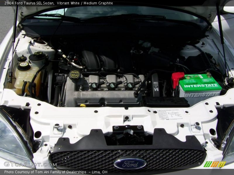 Vibrant White / Medium Graphite 2004 Ford Taurus SEL Sedan