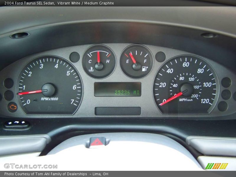 Vibrant White / Medium Graphite 2004 Ford Taurus SEL Sedan