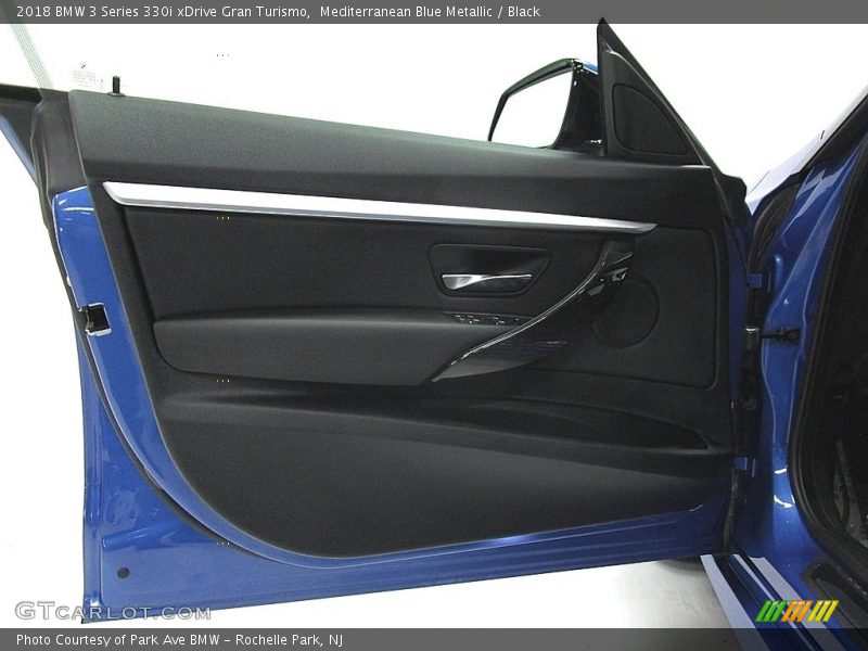 Mediterranean Blue Metallic / Black 2018 BMW 3 Series 330i xDrive Gran Turismo