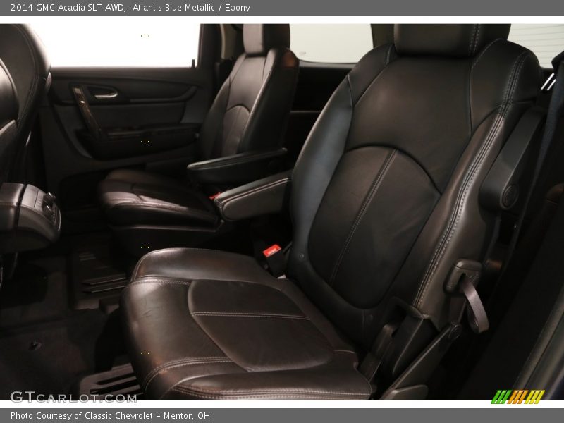 Atlantis Blue Metallic / Ebony 2014 GMC Acadia SLT AWD