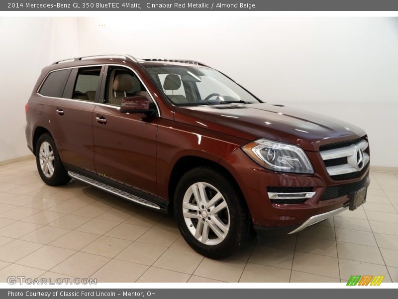 Cinnabar Red Metallic / Almond Beige 2014 Mercedes-Benz GL 350 BlueTEC 4Matic