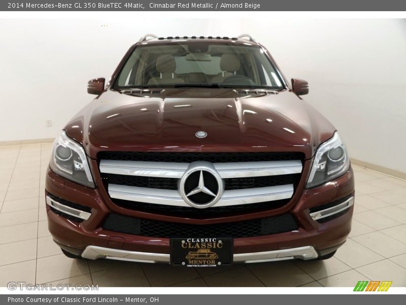 Cinnabar Red Metallic / Almond Beige 2014 Mercedes-Benz GL 350 BlueTEC 4Matic