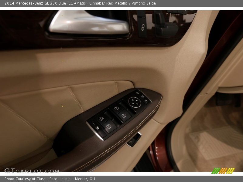 Cinnabar Red Metallic / Almond Beige 2014 Mercedes-Benz GL 350 BlueTEC 4Matic