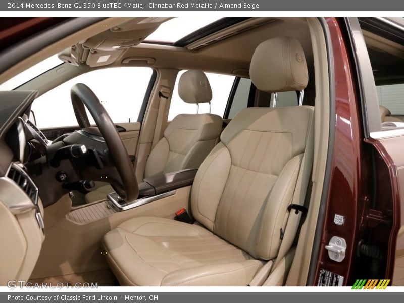 Cinnabar Red Metallic / Almond Beige 2014 Mercedes-Benz GL 350 BlueTEC 4Matic