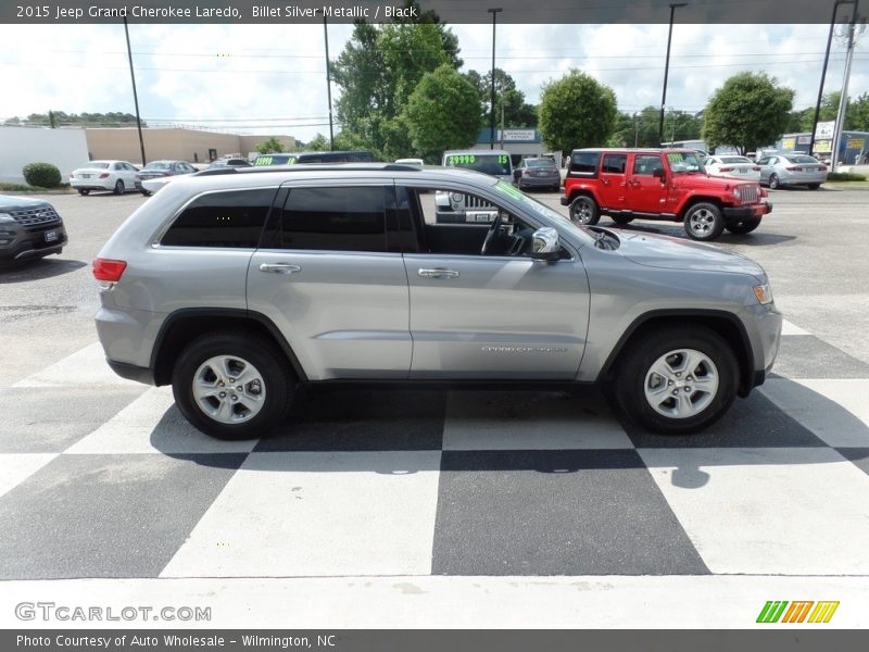 Billet Silver Metallic / Black 2015 Jeep Grand Cherokee Laredo