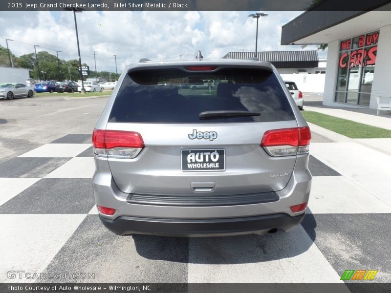 Billet Silver Metallic / Black 2015 Jeep Grand Cherokee Laredo