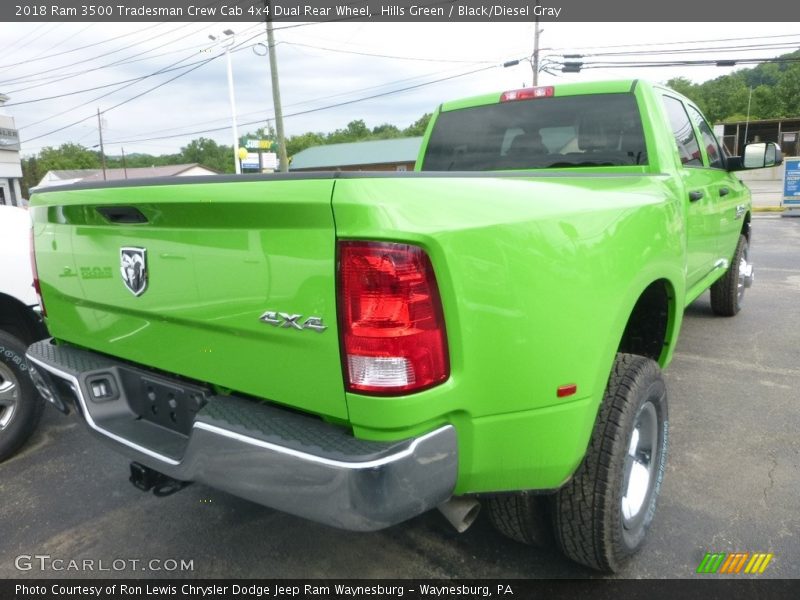 Hills Green / Black/Diesel Gray 2018 Ram 3500 Tradesman Crew Cab 4x4 Dual Rear Wheel