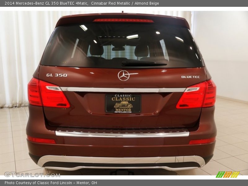 Cinnabar Red Metallic / Almond Beige 2014 Mercedes-Benz GL 350 BlueTEC 4Matic