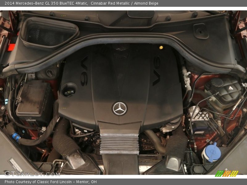 Cinnabar Red Metallic / Almond Beige 2014 Mercedes-Benz GL 350 BlueTEC 4Matic